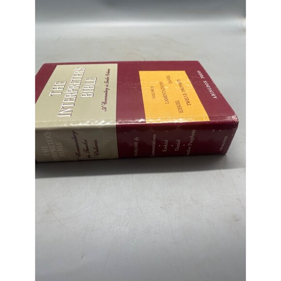 the interpreters bible volume 6 hardcover book 1956 abingdon press READ - Picture 7 of 7